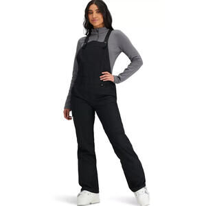 NWT $199 Obermeyer Women's Malta Bib Overalls Ski Pants Black  Size 12